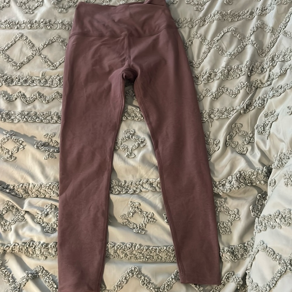 Beyond Yoga leggings in a coffe brown size Small